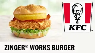 Checkout Basket KFC Zinger Works Burger
