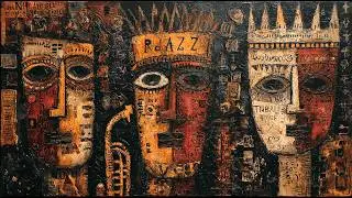 African Soul Jazz | Deep Ethno Jazz Beats & Abstract Art Canvas Music