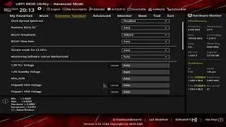 BIOS Setup | 6600c26 1:1 | 9800X3D | X870E APEX