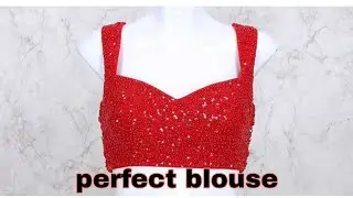| new style sleeveless blouse with cups |princecute with padded blouse| 15minutes main blouse ready
