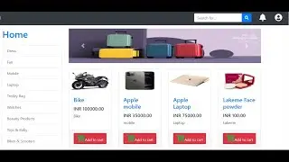 Spring boot shopping cart part 3  II Source code II My SQL II Thymeleaf II Live Copy Paste Project