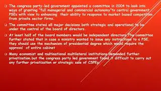 Public sector reforms