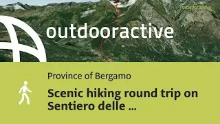 Interactive 3D video: Scenic hiking round trip on Sentiero delle Perle - ...