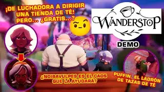TRABAJANDO GRATIS y SIN SEGURO pero &iquest;FELIZ? 🤫 | Wanderstop Demo 🍵