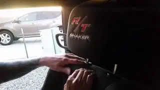 2015 Dodge Challenger RT Headrest Removal
