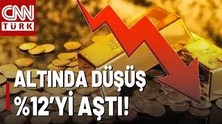 Gram Altın 8 Bin TL'den 6 Bin 600'e Geriledi! Altındaki Düşüşün Sebebi Ne?
