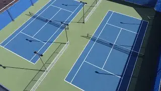 Channel Islands High School New Tennis Courts (March 2021)