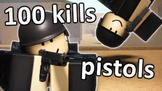 I HATE THE PISTOLS!! Getting 100 Kills on EVERY Gun! (Ep 7)