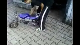 Pierwsza jazda projekt pocket bike
