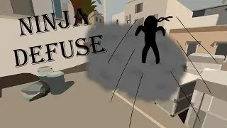 CS:GO Funny ► NINJA DEFUSE