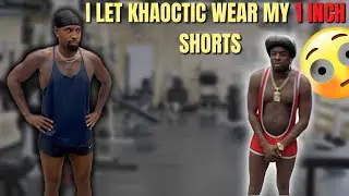 @Khaotic_Tv wears my  1 inch Hoochie Daddy shorts!!! 😩😱😱😩