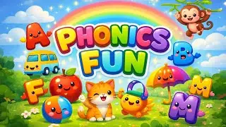 Learn Phonics A to Z with Fun Animation 🔤 | Letter Sounds for Toddlers | MiniMello Kids