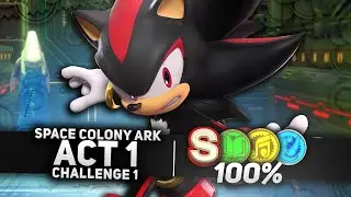 Sonic x Shadow Generations - Space Colony Ark Act 1 Challenge 1 