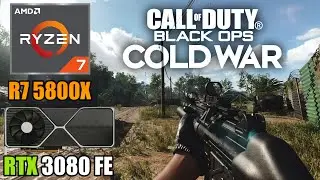 COD: Black Ops Cold War - RTX 3080 + R7 5800X - 1080p, 1440p & 4K - Ultra & Low Settings