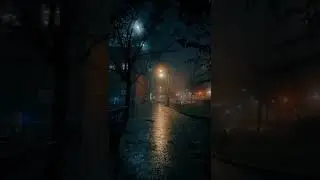 Beautiful Night Road View | Rainy Road Video | Short Video