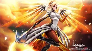 Overwatch: Mercy HUGE Rez!