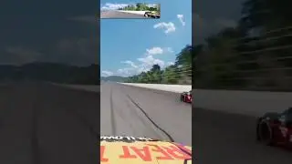 Incredible 3 Car Battle For The Lead Nascar Heat 5 🔥🏁💯 #youtubeshorts