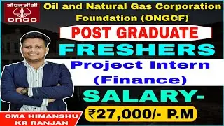 ONGC | PROJECT FINANCE | GRADUATE | B.COM | POST GRADUATE | PSU JOBS |