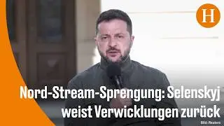 Selenskyj: Ukraine hat sich „nie offiziell“ an Nord-Stream-2-Sprengung beteiligt