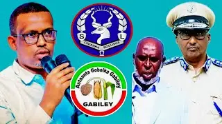 Wararkii u Danbeeyey laba Qof oo lagu Toogtay Gobolka Gabiley & Eedaha loo Jeedinayo Booliska dalka
