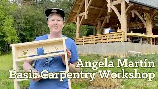 Basic Carpentry 4 Day Workshop: student experience at Wild Abundance / DIY Skills in North Carolina