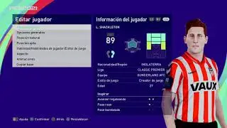 Len Shackleton - PES Clasico (Face, Body& Stats)