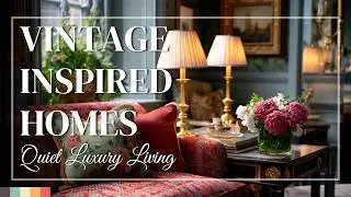 Vintage-Inspired Living Rooms That Feel Curated 🕰️ Elegant Decorating with Old-Soul Warmth