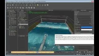 Create a large-scale water simulation in RealFlow (9 of 9)