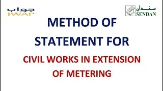 METHOD OF STATEMENT FOR CIVIL WORKS IN EXTENSION OF METERING