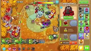Btd6 Boss Rush Island 4 130 pops (In the loop - Bloonarius)