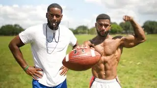 NFL Combine Training &  Running Routes | ATHLETIC FOOTBALL WORKOUT