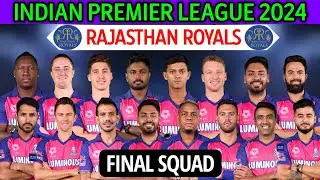 IPL 2024 Rajasthan Royals New Squad | Rajasthan Team Squad 2024 | RR Team Full Squad | RR Team 2024