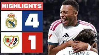 REAL MADRID 4 - 1 RAYO VALLECANO | HIGHLIGHTS LALIGA EA SPORTS