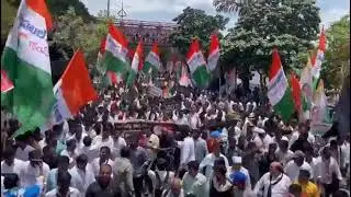 congress soldiers in Hyderabad @telanganac congress Tv