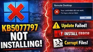 Исправлена ​​ошибка установки KB5077797 в Windows 11 23H2 | Сбой внеполосного обновления 22631.6494
