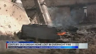 Moran family loses dream home to devastating fire