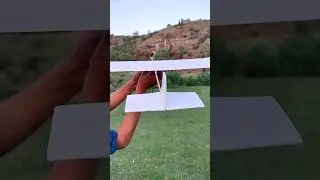😀 wow amazing airplane make with coreless motor and battery very easy and simple
