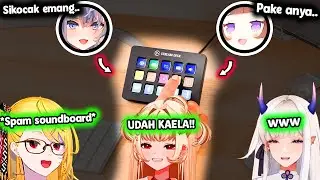 Kaela Gatau Pake Soundboard Discord, Sekali Tau Terus Dispam ww..【Hololive】