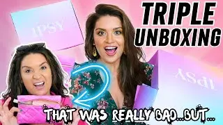 MULTI-DAY WEAR TEST!! NOVEMBER 2023 BOXYCHARM TRIPLE UNBOXING!! | IPSY BAG, BOXYCHARM & ICON BOX!