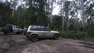 Broken Hubs = 2WD Low Range Limiter Goodness | GU Patrol TB45