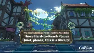 Genshin Impact - Windblume Festival (Event) - Part I - Festive Anecdotes