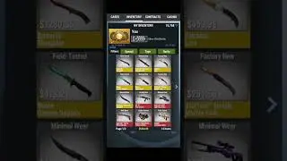 My Inventory in Case simulator 2
