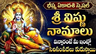 విష్ణు నామాలు ఈ రోజు వింటే ఆర్థిక ఇబ్బందులు తొలగి అష్టైశ్వర్యాలు కలుగుతాయి | Vishnu Namalu