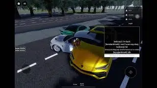 Playing a car game with my friends