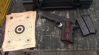Springfield 1911 Range Officer Shooting and Review:  Get in the Game
