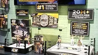 Jazwares AEW Figures Reveal - LIVE AT TOY FAIR 2020