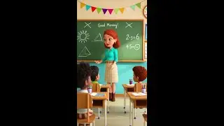 A Cute Baby&rsquo;s First Day at School | Fun Learning & Happy Moments 👶🏫