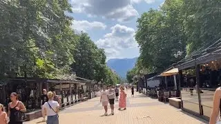 Vitosha Boulevard Walk || 2024 SUMMER || Sofia, Bulgaria 🇧🇬