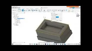 Fusion 360 CAM Tutorial - Basic Mill Toolpaths - Face + 2d Pocket + 2d Contour