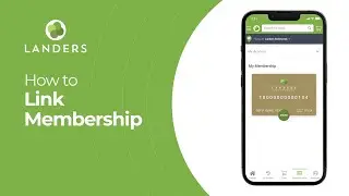 Link Your Landers Membership to Shop Online!